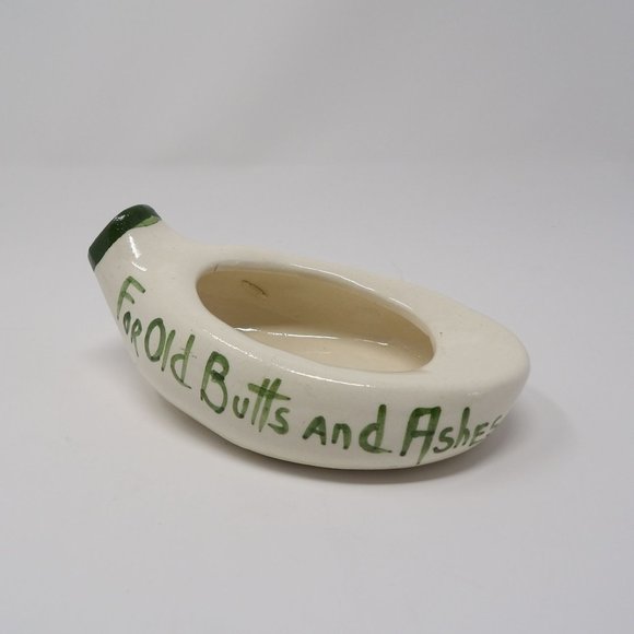 Vintage For Old Butts and Ashes Ashtray Urinal-Shaped - Picture 1 of 10